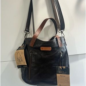 CCW leather handbag